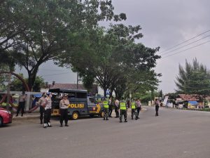 Cegah Covid-19 Dari Kerumunan, Polres Majalengka Gelar Patroli Ngabuburit