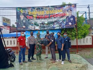 Hari Ke Delapan Belas Dapur Umum TNI-Polri Peduli, Jelang Buka Puasa Polres Majalengka Berikan Ratusan Nasi Kotak Gratis