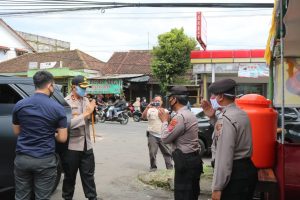 Ops Ketupat Lodaya 2020, Kapolres Majalengka Cek Langsung Pos Gatur Pasar Maja dan Puskesmas