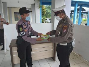 Urkes Polres Pandeglang lakukan pencegahan dan deteksi dini wabah Virus Corona (Covid-19)