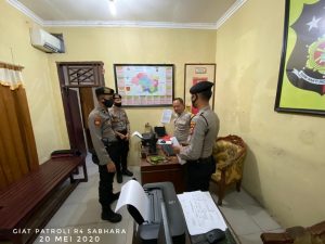 Cegah Aksi Kriminalitas di Tengah Pandemi Covid-19, Ditsamapta Polda Banten Intens Lakukan Patroli