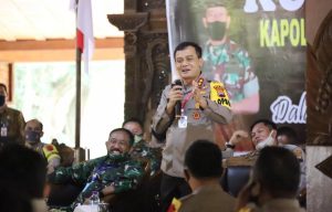 Kapolda Jateng dan Pangdam IV Diponegoro Kunjungi Temanggung Dalam Rangka Penanganan Covid-19