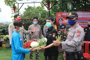 Tetap Produktif dan Aman Covid-19, Polres Majalengka Laksanakan Kemitraan Bersama Masyarakat