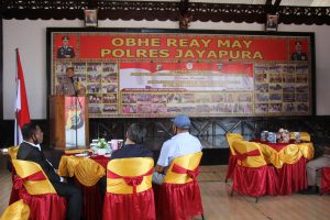 Coffee Morning Kapolres Jayapura Bersama Forkopimda, Ondoafi dan Tokoh Adat Sentani