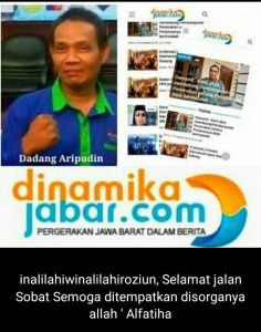Insan Pers Kembali Kehilangan Putera Terbaiknya, Selamat Jalan Sahabat.