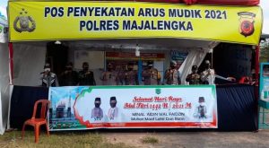 Kabid Humas Polda Jabar : Polres Majalengka Antisipasi Pemudik Pada OPS Ketupat Lodaya Tahun 2021