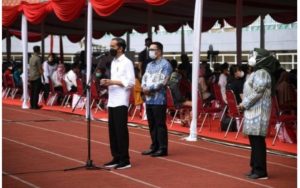 Presiden Jokowi Minta Pemkab Bogor Lanjutkan Percepatan Vaksinasi Demi Tercapainya Herd Immunity