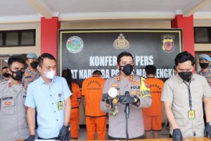 Sat reskrim Polres Majalengka Ungkap Kasus Pencurian Ranmor dan Bobol Alfamart
