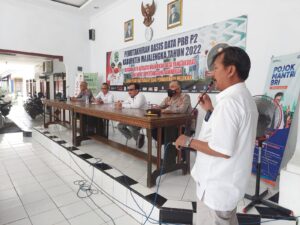 Kapolsek Jatitujuh Hadiri Sosialisasi Tentang Penyakit PMK Pada Hewan Ternak Dari BPP