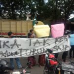 Sampaikan Aspirasi Jalan Rusak, Pemuda dan Mahasiswa Turun Jalan Didepan Dishub Tulungagung