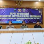 Jelang Hari Raya Idul Fitri 1444 H, Polres Sukoharjo Gelar Rakor Linsek Operasi Ketupat Candi 2023