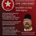 Innalilahi wa Innailaihi Rojiun, Segenap Jajaran Direksi Media Online Penajournalis dan Lintangpena Turut Berbelasungkawa Atas Meninggalnya RH. Mujitoba SH MM Ketua DPW AWDI Jawa Barat