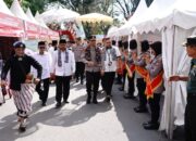 Kapolda Jabar Hadiri Pameran UMKM, Do’a Kirab Kebangsaan Merah Putih Pada Kegiatan Bazar Produk UMKM Dari Pelaku Usaha Di Wilayah Priangan Timur