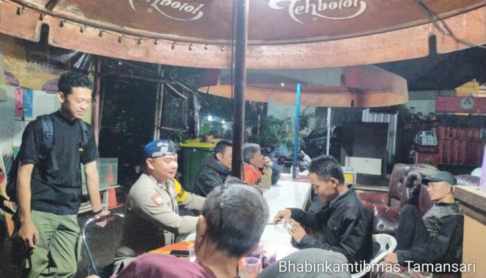 Bhabinkamtibmas Tamansari Laksanakan Penyuluhan di Wilayah Polsek Bandung Wetan