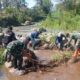 Antisipasi Banjir ,Satgas Citarum Harum Sektor 2 Bersama Warga Tanam Pohon dan Bersihkan Sungai Citarum