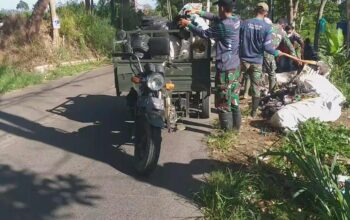 Satgas Citarum Harum Sub 3 Desa Girimulya Rutin Melaksanakan Pembersihan dan Pengangkatan Sampah di Wilayah Desa Girimulya