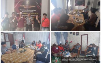 Pererat Tali Silaturahmi, FWJ Indonsia Sumbar Berkunjung Lapas II B Lubuk Basung