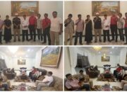 Pererat Silaturahmi, FWJI Indonesia dan LSM Tamperak Kunjungi Bupati Agam