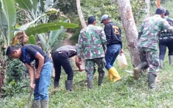 Patroli dilakukan Satgas Citarum Sub -2 Sektor -2 Citarum Harum di Petak 60