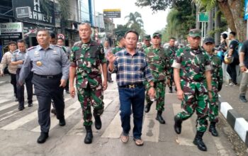 Pangdam III/Slw Cek Penanganan Pasca Bencana di Sumedang