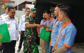 Kodam III/Slw Salurkan 1.000 Paket Bantuan Untuk Korban Gempa Bumi di Sumedang