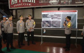 Polres Cirebon Kota Siagakan Pengamanan Lintasan Kunjungan Presiden RI Jokowi