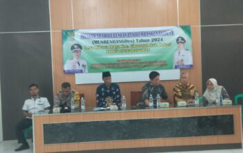 Desa Wibawa mulya Bekasi gelar MusrenBangDes Tahun Anggara 2024