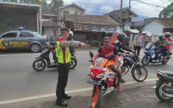 Polsek Cisurupan Kembali Razia Knalpot Brong
