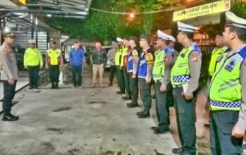 Polsek Astanaanyar Gelar Apel KRYD Antisipasi Gangguan Kamtibmas Malam Akhir Pekan