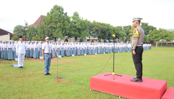 Satlantas Polres Purbalingga Gelar Apel Pelajar Pelopor Keselamatan Berlalu Lintas