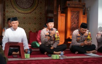 Kapolres Karawang Pimpin Pelaksanaan Binrohtal Dan Santunan Anak Yatim