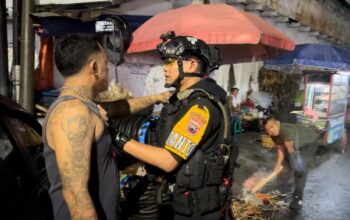 Tim Sparta Polresta Surakarta Amankan Pelaku Pemalakan Pedagang Kaki Lima di Pasar Gede Solo