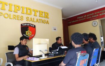 Bukan Begal, Pelaku Tawuran Bersajam Diamankan Polres Salatiga