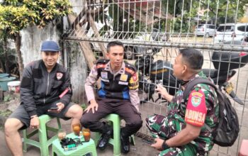Sinergitas TNI-POLRI dan Sosialisasi TPPO di Wilkum Polsek Sumur Bandung