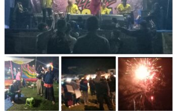 Kemeriahan Malam Pergantian Tahun Baru 2024 di Rasakan juga oleh Warga Dusun Gintungan Desa Gogik