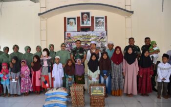 Dandim Grobogan Anjangsana ke Ponpes Miftahul Huda Desa Ngroto