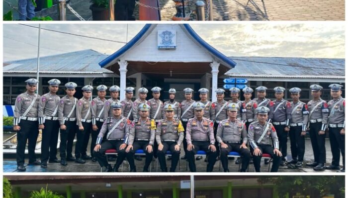 Satlantas Polres Agam Budayakan Tertib Berlalu Lintas Keselamatan