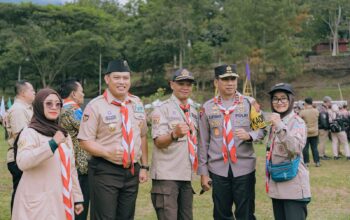Kapolda Jabar Hadiri Pembukaan Perkemahan Pramuka Saka Wira Kartika Kodam III Siliwangi