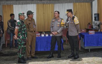 Memastikan Logistik Pemilu Aman, Polrestabes Surabaya Kembali Cek Gudang KPU dan PPK