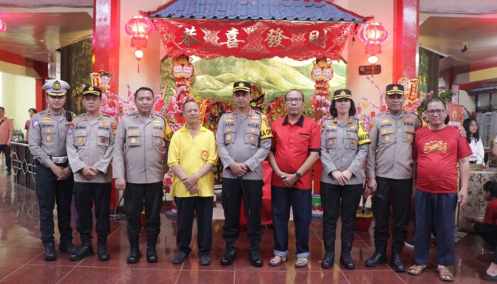 Polres Metro Tangerang Kota Kerahkan 727 Personel Gabungan Amankan Perayaan Imlek