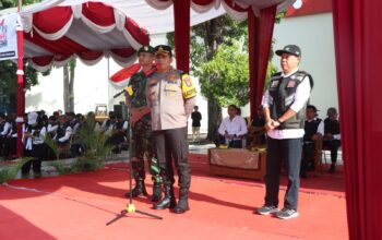 Kapolres Nganjuk Ajak Semua Pihak Jaga Kondusifitas dalam Apel Siaga Pengawasan Pemilu 2024