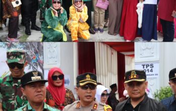 Pastikan Aman Pemilu 2024 Kapolres Lampung Barat Bersama PJ Bupati dan Forkopimda Lakukan Patroli ke TPS Disetiap Kecamatan