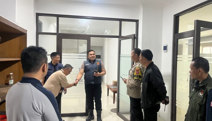 Monitoring PPS di 6 Kelurahan Oleh Kapolsek Andir AKP Gilang Perdana Sasmita