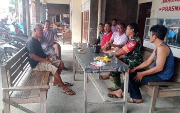 Pasca Pemilu 2024, Babinsa Kembali Aktif Komsos Bersama Warga