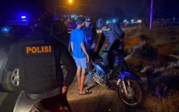 Sejumlah Remaja di Amankan Tim Siraju Polres Jepara, Nekat Geber Knalpot Brong hingga Pesta Miras