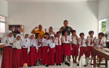 Babinsa Pendampingan Sub PIN Polio Putaran 2 Desa Karangsari