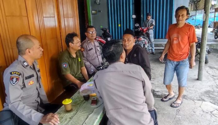 Usai Pemilu 2024 Polsek Sidomukti Gelar Patroli Himbau Warga Jaga Kebersamaan