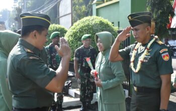 Dandim Grobogan Pimpin Tradisi Satuan Penerimaan Personel Baru