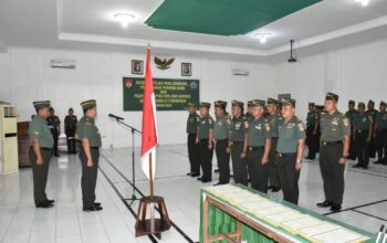 Dandim Grobogan Rotasi Jabatan Perwira