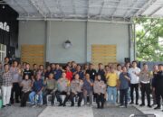 Rangkul Media Wujudkan Kamtibmas Pasca Pemilu 2024 Polres Lamongan Gelar Piramida